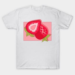 Cute pink strawberry T-Shirt